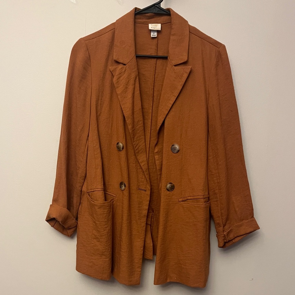 Oversized blazer and shorts set, size medium